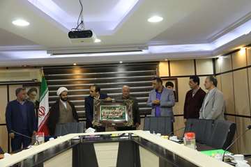 مراسم تکریم و معارفه سرپرست مرکز آموزشی و درمانی روانپزشکی رازی (امین آباد)